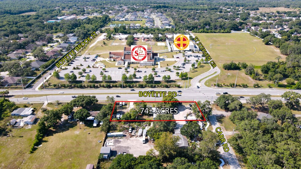 10022 Carr Rd, Riverview, FL à vendre - Photo du bâtiment - Image 3 de 4