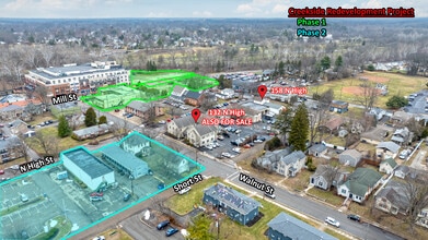 132 N High St, Gahanna, OH - Aérien  Vue de la carte - Image1