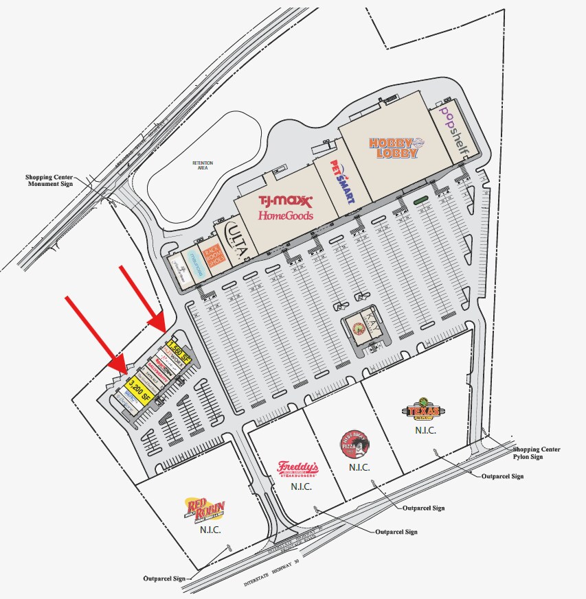 20380 I-30 Frontage Rd, Benton, AR for lease Site Plan- Image 1 of 5