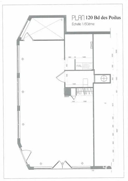 Commerce de détail dans Nantes à louer - Photo du bâtiment - Image 3 de 4