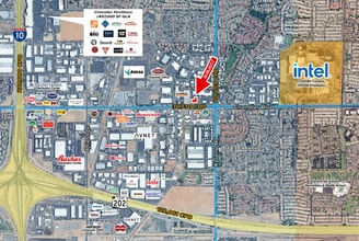 6170 W Chandler Blvd, Chandler, AZ - Aérien  Vue de la carte - Image1