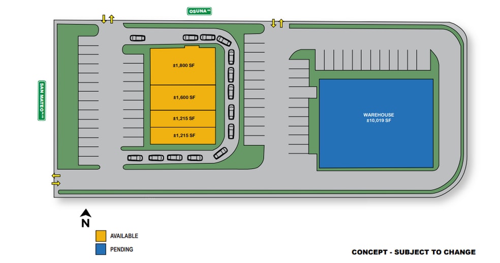 6000 San Mateo Blvd NE, Albuquerque, NM for lease - Floor Plan - Image 3 of 3