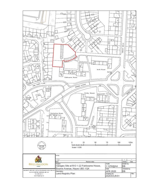 Bourne Av, Hayes for sale - Goad Map - Image 2 of 2