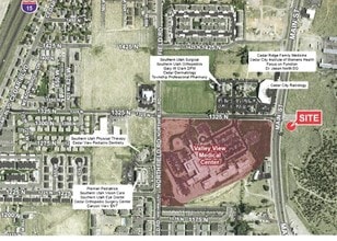 1320 N Main St, Cedar City, UT - AERIAL  map view