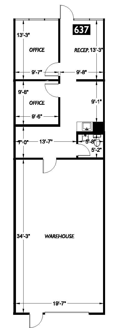 679-699 Strander Blvd, Tukwila, WA à louer Plan d’étage- Image 1 de 1