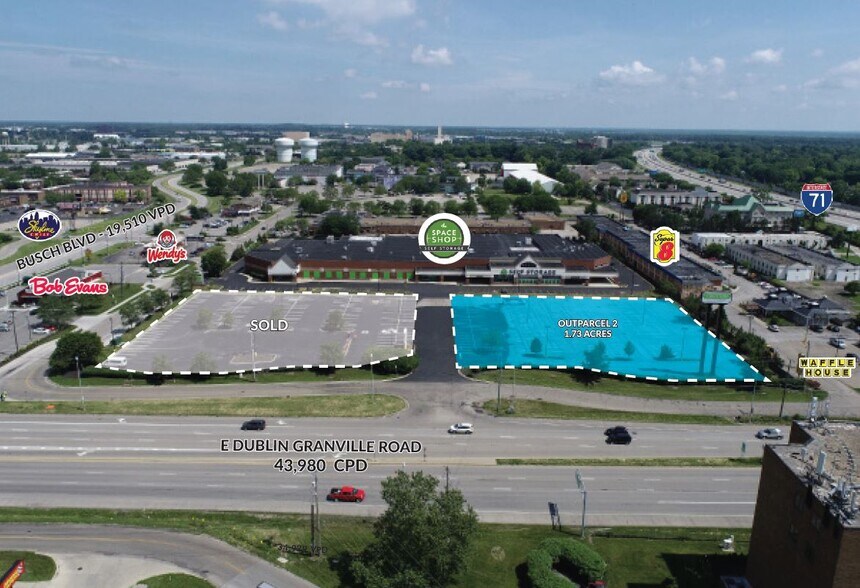 Dublin Granville Rd, Columbus, OH à vendre - Photo du bâtiment - Image 1 de 1