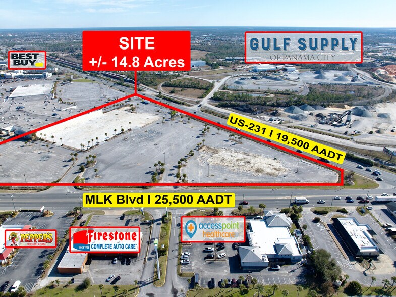 733 N Highway 231, Panama City, FL à louer - Aérien - Image 3 de 10