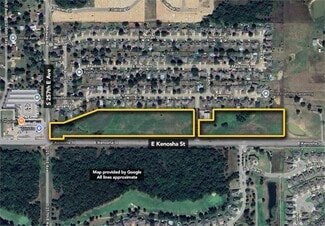 Plus de détails pour E Kenosha & S 257th E ave, Broken Arrow, OK - Terrain à vendre