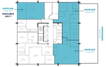 5755 Granger Rd, Independence, OH à louer Plan d’étage- Image 1 de 1