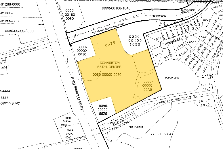 7800 Land O Lakes Blvd, Land O Lakes, FL à vendre - Plan cadastral - Image 1 de 1