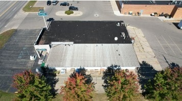 1402 N Eaton St, Albion, MI - AERIAL  map view - Image1