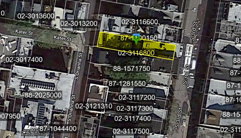 611 S Orianna St, Philadelphia, PA for lease - Plat Map - Image 3 of 22
