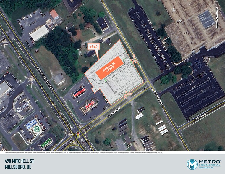 498 Mitchell st, Millsboro, DE for lease - Building Photo - Image 2 of 3