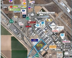 2909 Unicorn Rd, Bakersfield, CA - AERIAL  map view