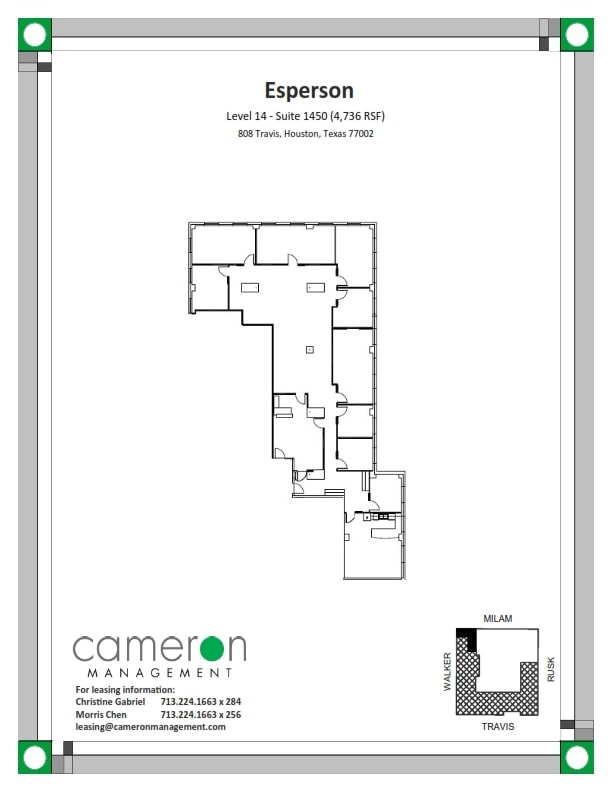 808 Travis St, Houston, TX à louer Photo du bâtiment- Image 1 de 1