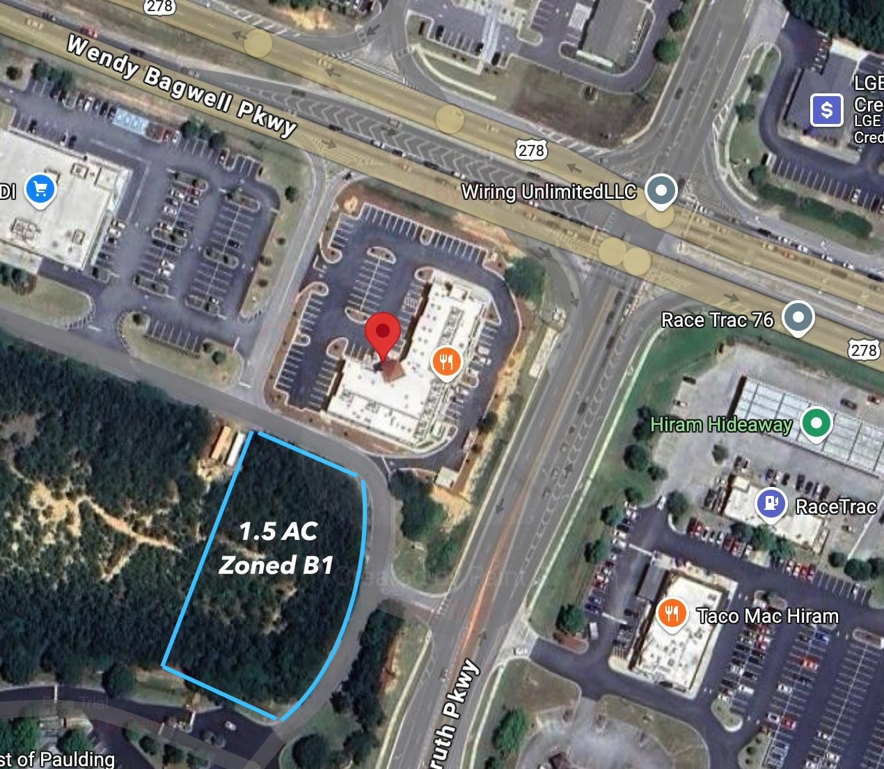 6793 Bill Carruth Parkway, Hiram, GA à vendre Photo principale- Image 1 de 9