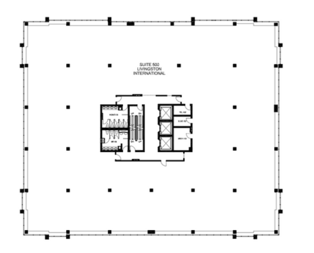 6715 Airport Rd, Mississauga, ON à louer Plan d’étage- Image 1 de 1