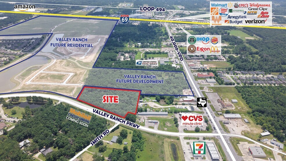 0 Valley Ranch Pkwy Pkwy, Porter, TX à vendre - Photo du bâtiment - Image 3 de 4