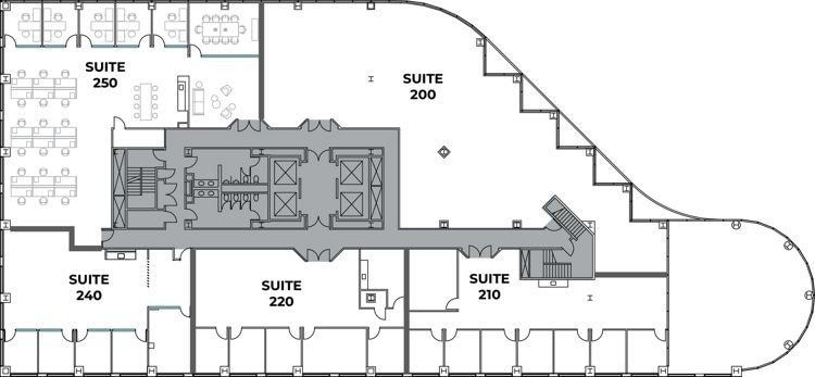 4270 Executive Sq, La Jolla, CA for lease Floor Plan- Image 1 of 1