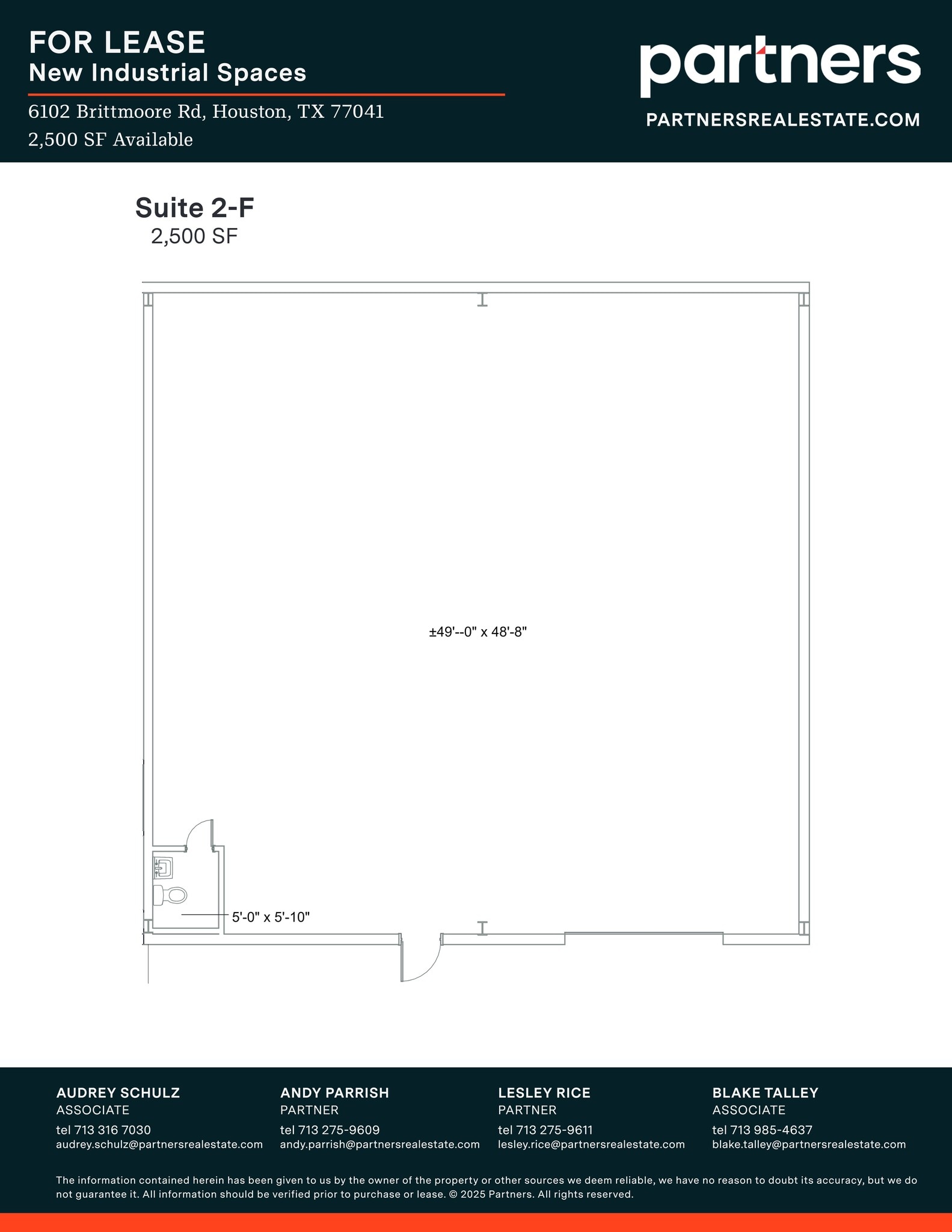 6100 Brittmoore Rd, Houston, TX for lease Site Plan- Image 1 of 1
