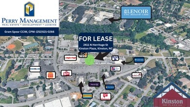 2400-2405 N Heritage St, Kinston, NC for lease Site Plan- Image 1 of 4