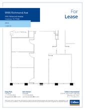 9990 Richmond Ave, Houston, TX à louer Plan d’étage- Image 1 de 1