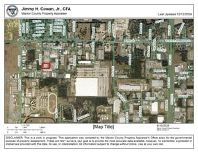 451 SW 57th Ave, Ocala, FL - Aérien  Vue de la carte