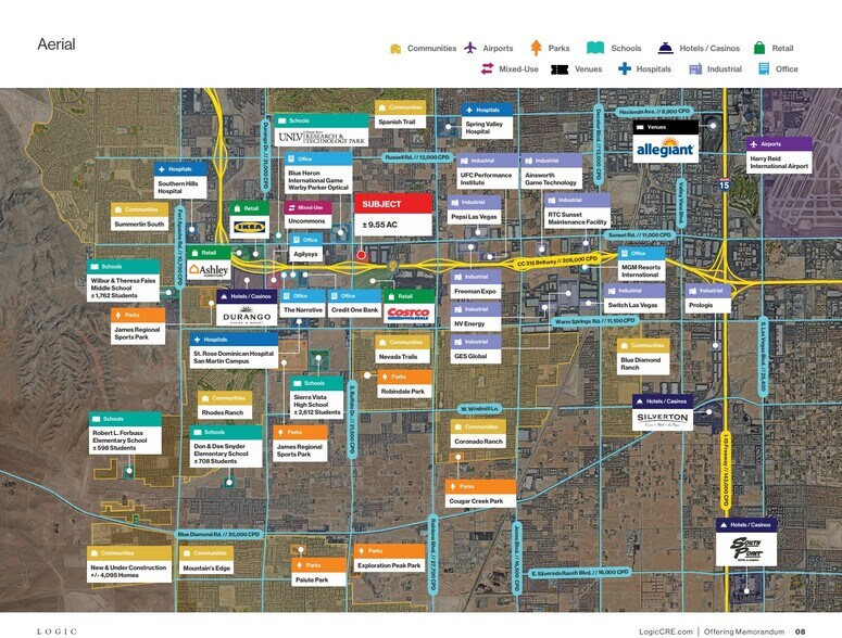 S. Buffalo Drive and CC-215, Las Vegas, NV à vendre - Photo du bâtiment - Image 2 de 8