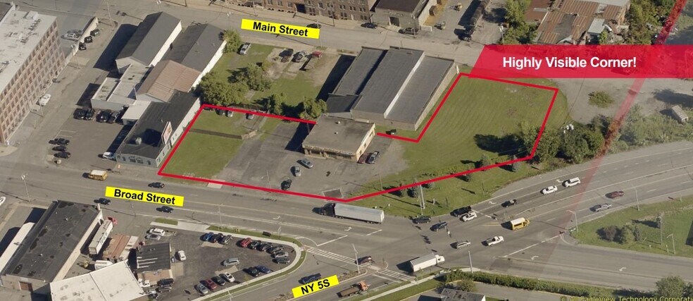515 Broad St, Utica, NY à louer - Aérien - Image 2 de 4