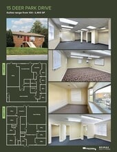 13-15 E Deer Park Dr, Gaithersburg, MD à louer Plan d’étage- Image 1 de 6