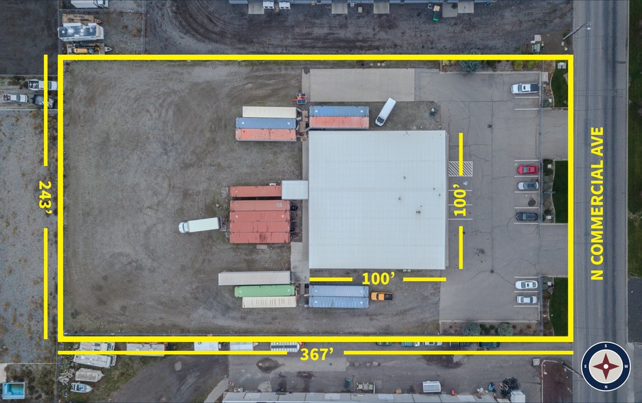 2525 N Commercial Ave, Pasco, WA for lease - Plat Map - Image 3 of 35