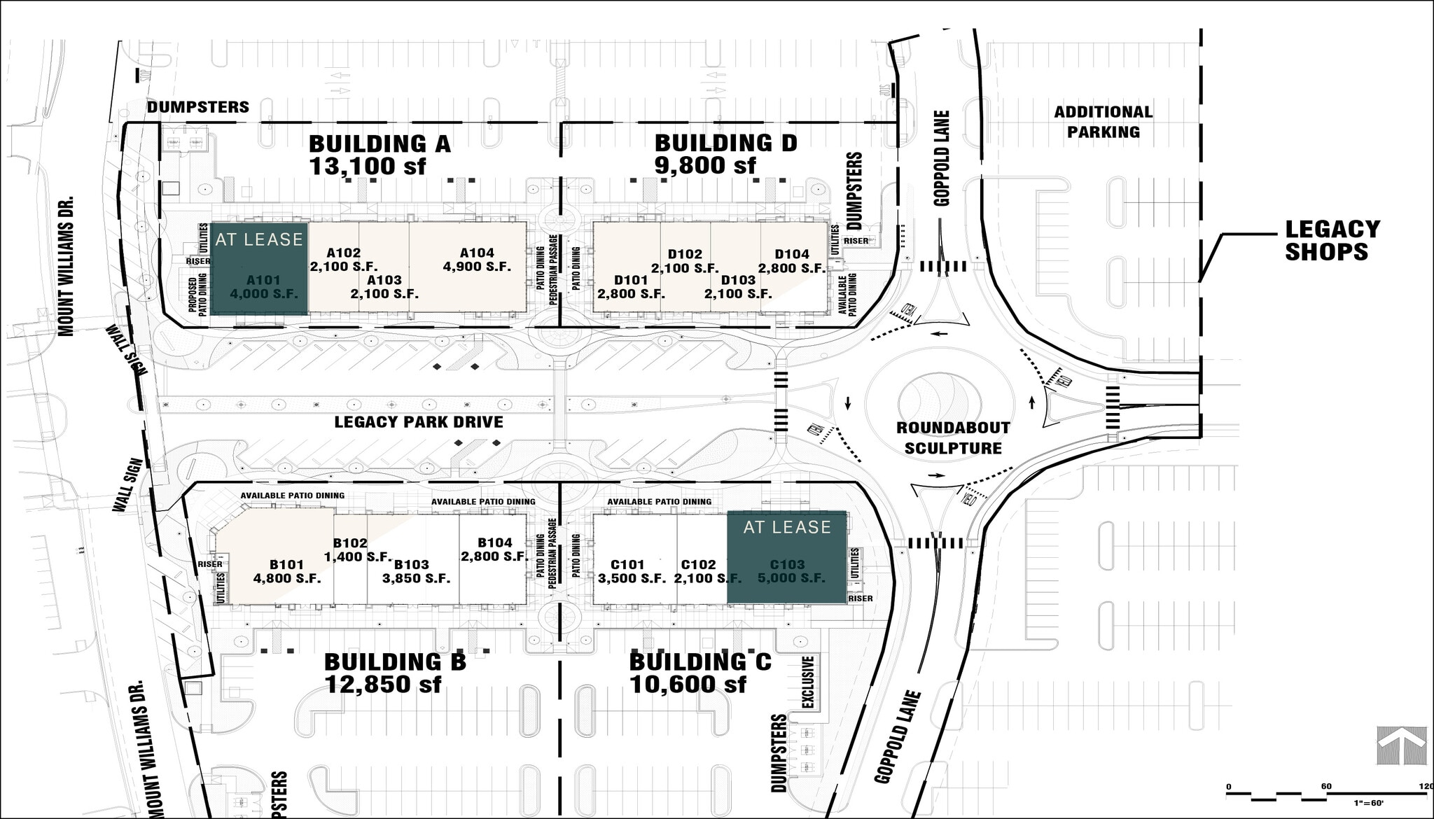 Legacy Park Dr & Mount Williams Dr, Norman, OK à louer Plan de site- Image 1 de 1