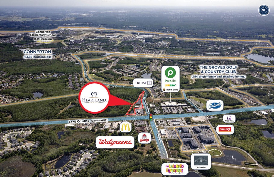20301 Pleasant Plains Pky, Land O' Lakes, FL à vendre - Aérien - Image 3 de 7
