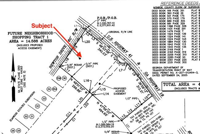 Plus de détails pour 433 U.S. 41, Forsyth, GA - Terrain à vendre
