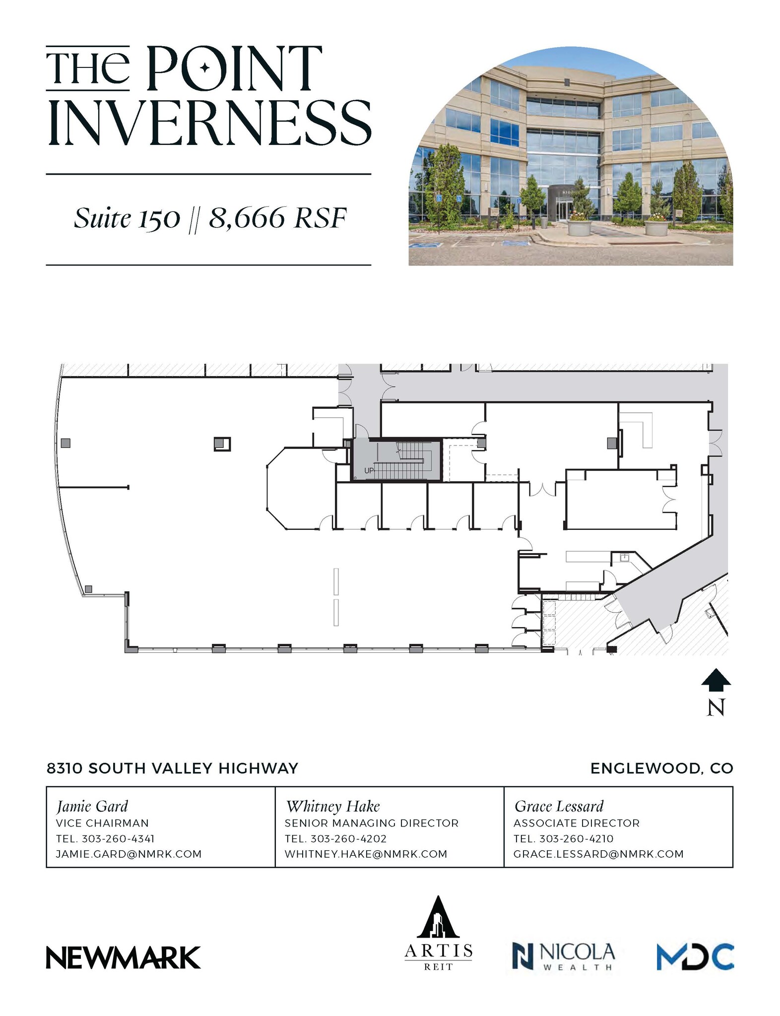 8310 S Valley Hwy, Englewood, CO for lease Floor Plan- Image 1 of 4