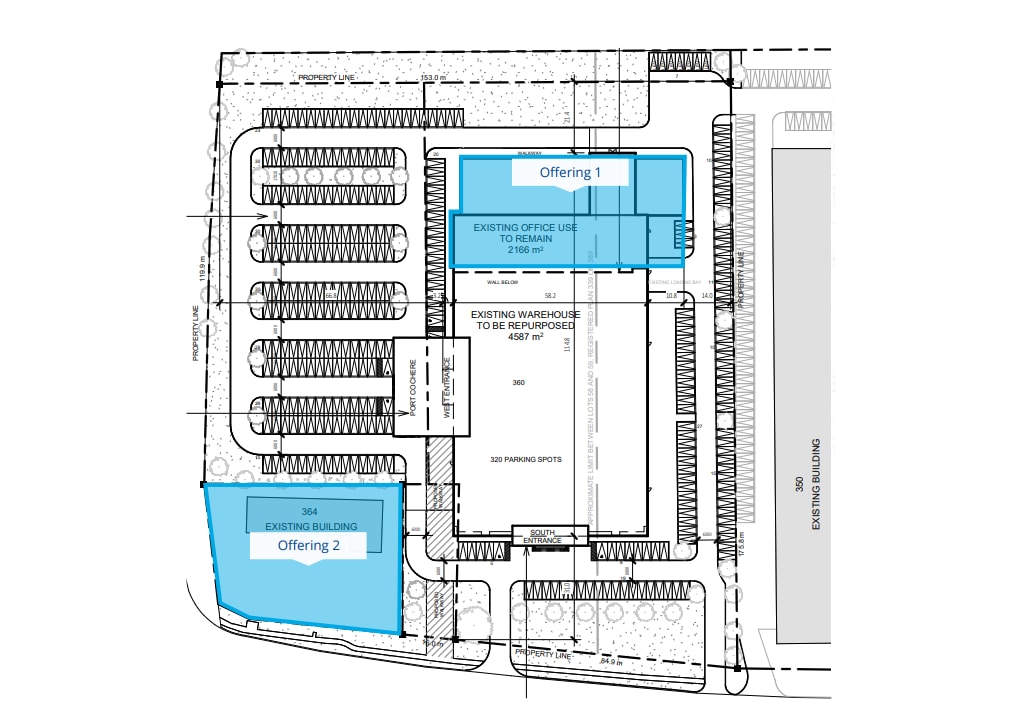 364 Evans Ave, Toronto, ON for lease Floor Plan- Image 1 of 1