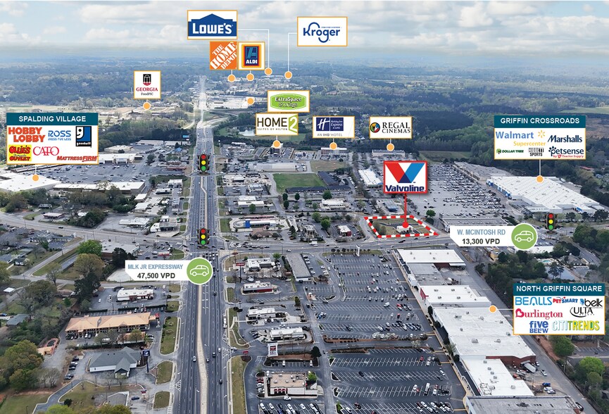 1512 W McIntosh Rd, Griffin, GA à vendre - Photo du bâtiment - Image 2 de 5