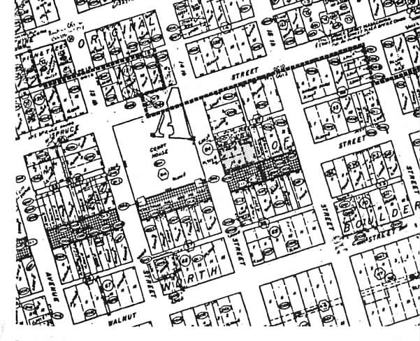 1421 Pearl St, Boulder, CO for lease - Plat Map - Image 2 of 5