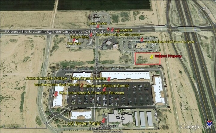 SW Florence Blvd & Cox Rd, Casa Grande, AZ for sale - Building Photo - Image 2 of 8