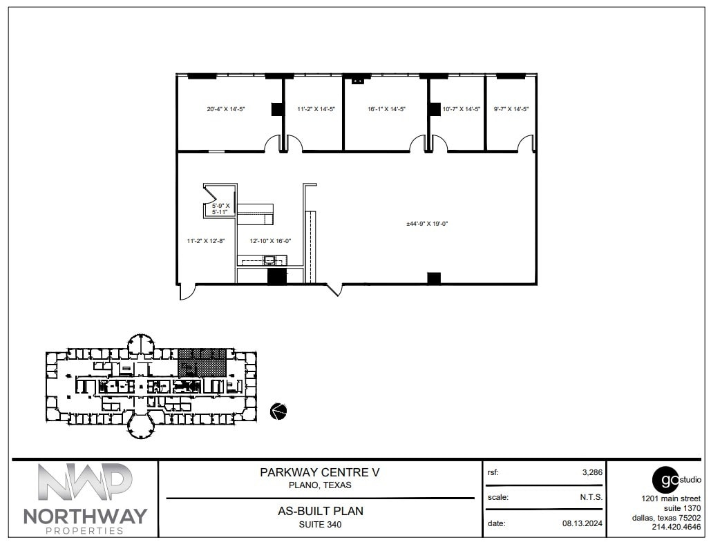 2500 N Dallas Pky, Plano, TX for lease Floor Plan- Image 1 of 1