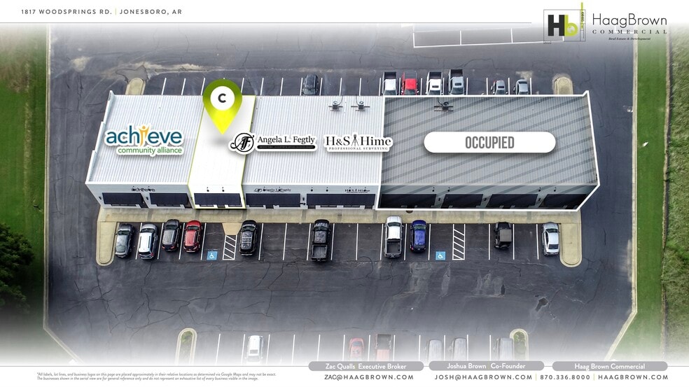 1817 Woodsprings Rd, Jonesboro, AR for lease - Site Plan - Image 2 of 7