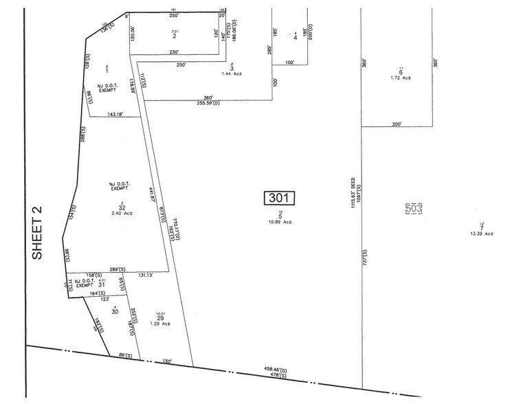 181-211 White Horse Pike, Atco, NJ à vendre - Photo du bâtiment - Image 2 de 3