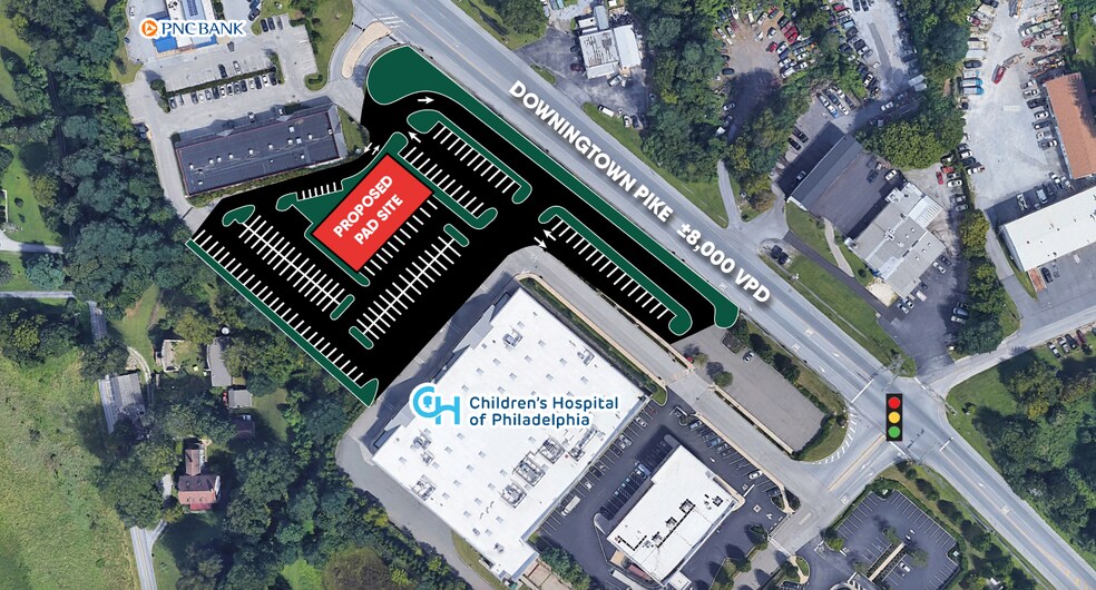 780 Downingtown Pike, West Chester, PA for lease - Building Photo - Image 1 of 1