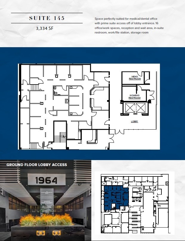 1964 Westwood Blvd, Los Angeles, CA à louer Plan d’étage- Image 1 de 1