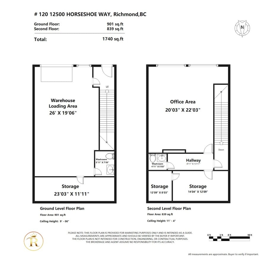 12500 Horseshoe Way, Richmond, BC V7A 5K2 - Unit 120 - - Floor Plan - Image 1 of 1