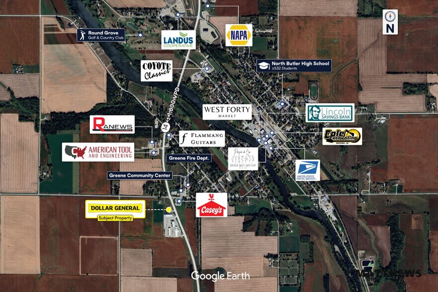 707 Highway 14, Greene, IA à vendre - Photo du bâtiment - Image 3 de 3