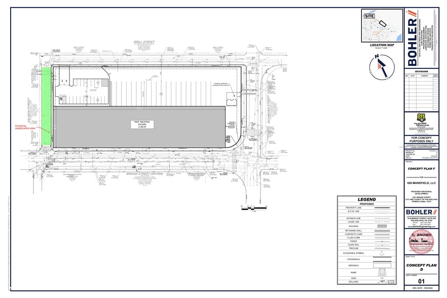 2701 Bridge St, Philadelphia, PA for lease - Building Photo - Image 2 of 2