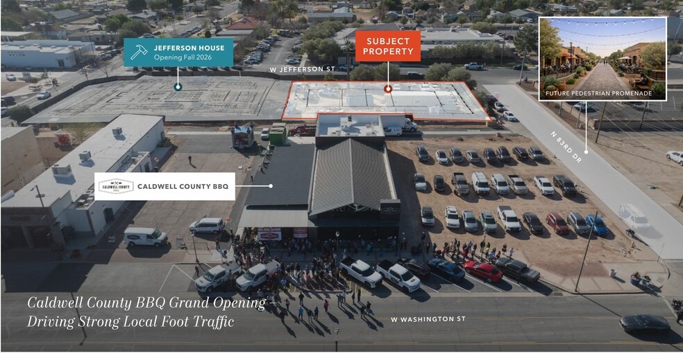 8320 W Jefferson St, Peoria, AZ for lease - Aerial - Image 2 of 3