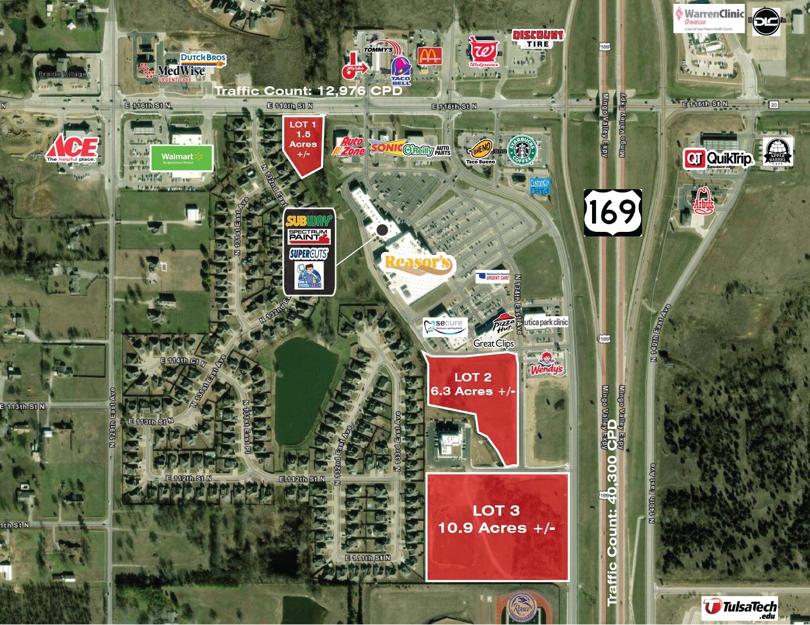 11298 N 135th E Ave, Owasso, OK à vendre Aérien- Image 1 de 2