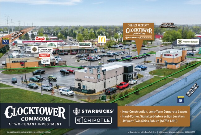 More details for 15170 Bluebird St NW, Andover, MN - Retail for Sale